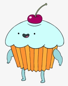 Adventure Time Cupcake With Cherry On Top Clip Arts - Adventure Time Characters Png, Transparent Png, Free Download
