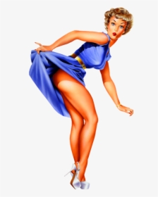 Pin Up Girl Sexy Woman - Pin-up Model, HD Png Download, Free Download