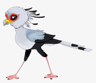Birdlife South Africa Have Also Produced Pin Badges - Female Male Secretary Bird, HD Png Download, Free Download