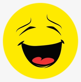 Emoción, Cara, Feliz, Riendo, Ronda, Smiley - Printable Happy Emoji Faces, HD Png Download, Free Download
