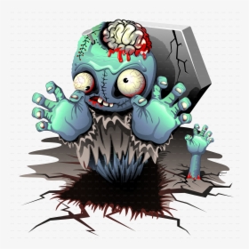 No Zombie Png - Monster Kartun Zombie Png, Transparent Png, Free Download