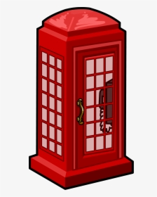 Telephone Booth Png - Red Phone Booth Clipart, Transparent Png, Free Download