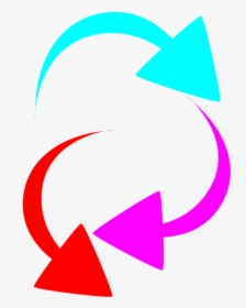 Computer Icons Arrow Color Curve Download - Curved Color Arrow, HD Png Download, Free Download
