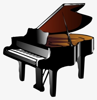 Piano, Grand Piano, Baby Grand Piano, Keyboard - Piano Clipart, HD Png Download, Free Download