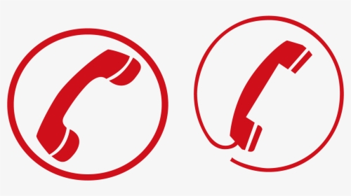 Red Telephone Icon Png - Red Phone Icon Png, Transparent Png, Free Download