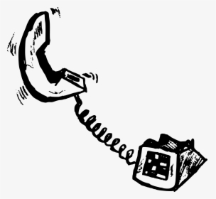 Telephone Svg Clip Arts - Phone Line Clip Art, HD Png Download, Free Download
