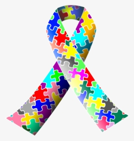 Autism Ribbon - Clip Art Special Education, HD Png Download, Free Download
