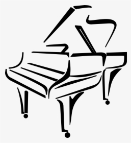 Keyboard Clipart Paino For Free Download And Use In - Clip Art Piano Black And White, HD Png Download, Free Download