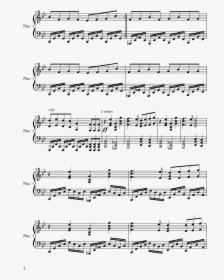 Welcome To The Black Parade Sheet Music, HD Png Download, Free Download