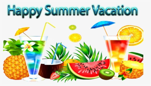 Happy Summer Vacation Png Clipart - Happy Summer Vacation Clipart, Transparent Png, Free Download