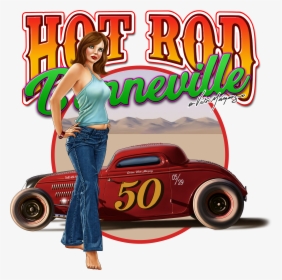 Image Of Bonneville Hot Rod - Hot Rod Rat Rod Transparent, HD Png Download, Free Download