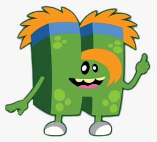 Abc Monster H - Abc Monsters H Monster, HD Png Download, Free Download