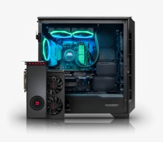Avadirect Gaming Pc With Ryzen And Radeon - Computer Hardware, HD Png Download, Free Download
