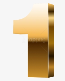 Transparent Number 1 Clipart - One Number Gold Png, Png Download, Free Download