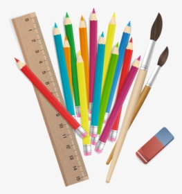 Crayons Stylos Crayons Png - Pencils And Crayons Png, Transparent Png, Free Download