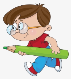 Boy Student Cartoon, HD Png Download, Free Download