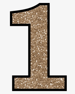 Printable Glitter Numbers, HD Png Download, Free Download