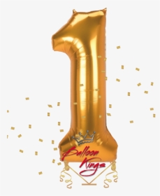 Gold Jumbo Number - Balloon, HD Png Download, Free Download
