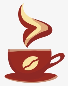 Mug Clipart Coffee Bagel - Cup Of Coffee Vector Png, Transparent Png, Free Download