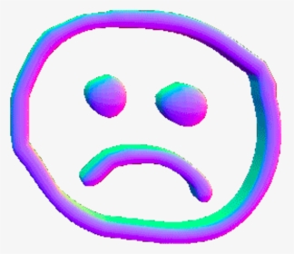 Aesthetic Sad Face Clipart , Png Download - Aesthetic Sad Face, Transparent Png, Free Download