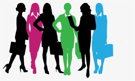 Silhouette Women In Business, HD Png Download, Free Download