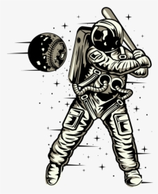 The Astronaut - Astronaut Baseball, HD Png Download, Free Download