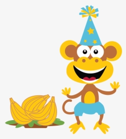 Birthday Clipart Monkey - Birthday Monkey Clipart, HD Png Download, Free Download