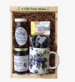 Blueberry-themed Maine Gift Basket - Rose, HD Png Download, Free Download