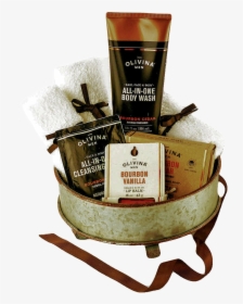 Bourbon Spa Gift Basket - Champagne, HD Png Download, Free Download