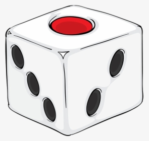 Transparent Dice Clipart - Ludo Dice 1 Png, Png Download, Free Download