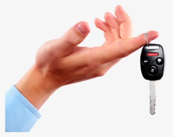 Llave De Auto En Mano - Rent A Car Key, HD Png Download, Free Download