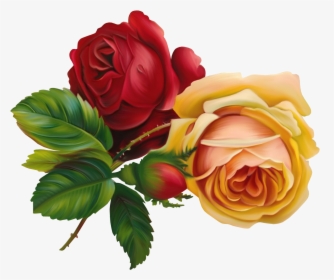 Rosas Vintage Flores Png, Transparent Png, Free Download