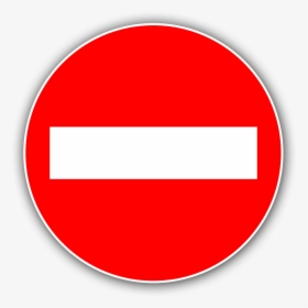 No Entry Sign .png, Transparent Png, Free Download