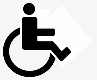 Collection Of Free Disabilities - Noun Project Wheelchair, HD Png Download, Free Download
