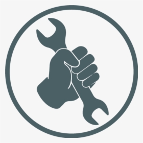 Llaves De Tuercas Png , Png Download - Hand Holding Wrench Vector, Transparent Png, Free Download