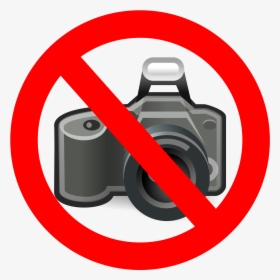 No Photography Sign Png - Transparent Background Clip Art Camera, Png Download, Free Download