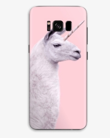 Unicorn Lama Skin Galaxy S8 - Llama, HD Png Download, Free Download