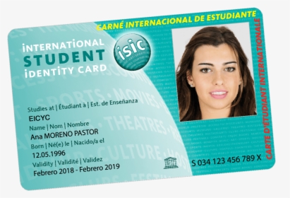 Isic Card, HD Png Download, Free Download