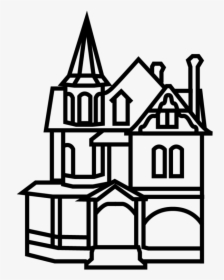 Victorian House Icon, HD Png Download, Free Download
