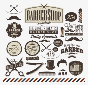 Barber Straight Razor Shaving Beauty Parlour - Vector Straight Razor Logo, HD Png Download, Free Download
