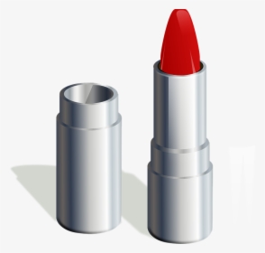 Lipstick, Cosmetics, Beauty, Female, Red, Lip Gloss - Lipstick Cartoon Pictures Png, Transparent Png, Free Download