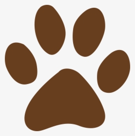Cat Dog Claw Paw Kitten - Cat Paw Print Brown, HD Png Download, Free Download
