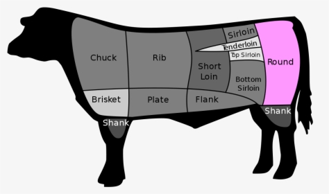 Cuts Of Beef, HD Png Download, Free Download