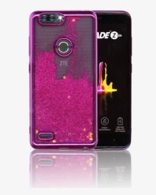 Zte Blade Mm Electroplated Water Glitter Case With, HD Png Download, Free Download