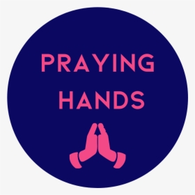 Praying Hand Technique Curly Girl Method - Circle, HD Png Download, Free Download