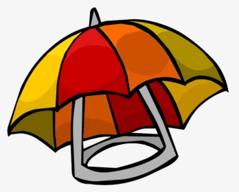 Summer Umbrella Hat - Umbrella Hat Clipart, HD Png Download, Free Download