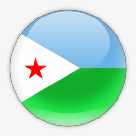 Djibouti Round Flag Png, Transparent Png, Free Download