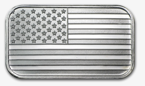 Transparent Vintage American Flag Png - 1 Oz Silver American Flag Bar, Png Download, Free Download