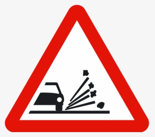 Two Way Traffic Road Sign, HD Png Download, Free Download