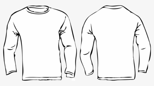 Sweater Png - Sweater Png White Front And Back, Transparent Png, Free Download